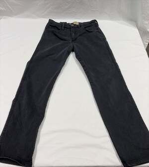 Todd Oldham Jeans Black Straight Leg Denim Pants Size 10
